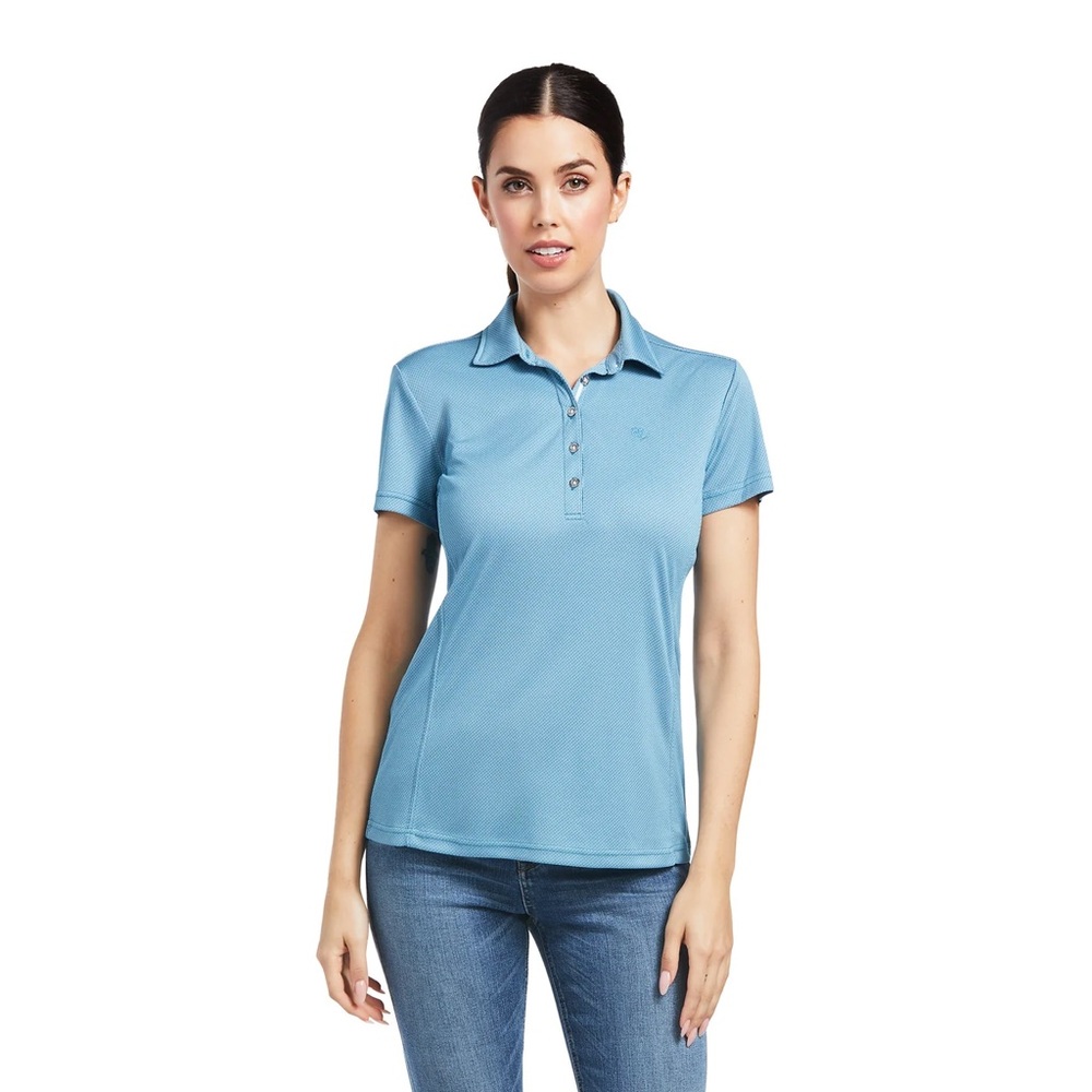 NWT Ariat Ladies Talent Short Sleeve Polo Shirt